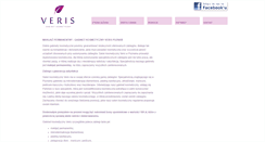 Desktop Screenshot of gabinet-veris.pl